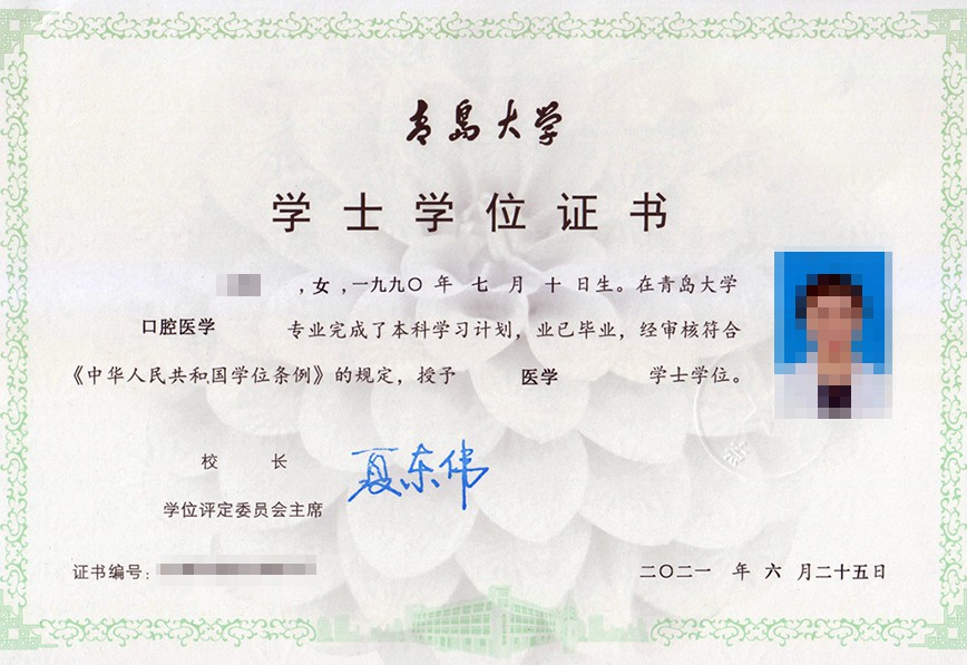 毕业证书(图2)